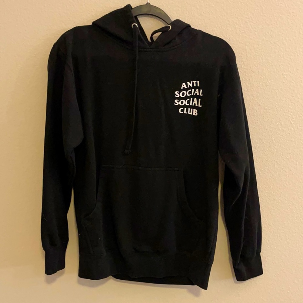 Anti social hoodie